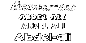 Coloriage Abdel-Ali