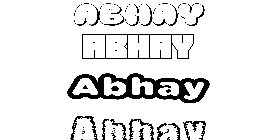 Coloriage Abhay