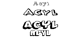 Coloriage Acyl