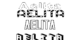 Coloriage Aelita