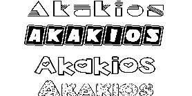 Coloriage Akakios