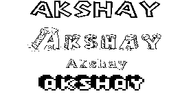 Coloriage Akshay
