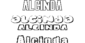 Coloriage Alcinda