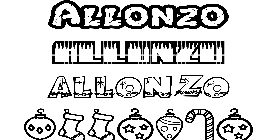 Coloriage Allonzo