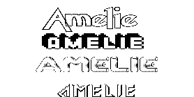 Coloriage Amelie