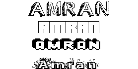 Coloriage Amran