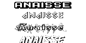 Coloriage Anaisse