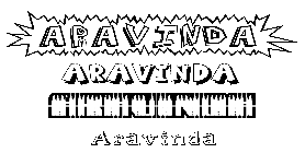 Coloriage Aravinda