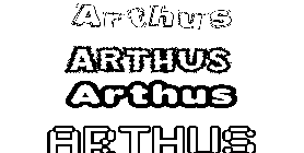 Coloriage Arthus