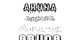 Coloriage Aruna