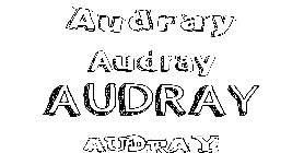 Coloriage Audray