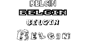 Coloriage Belgin