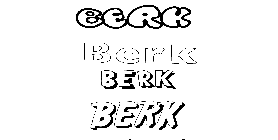 Coloriage Berk