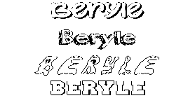 Coloriage Beryle