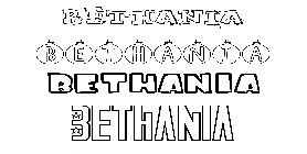 Coloriage Bethania
