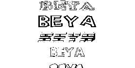 Coloriage Beya