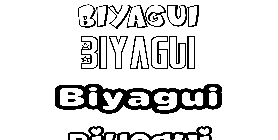 Coloriage Biyagui