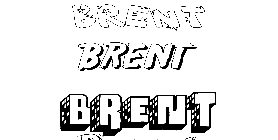 Coloriage Brent