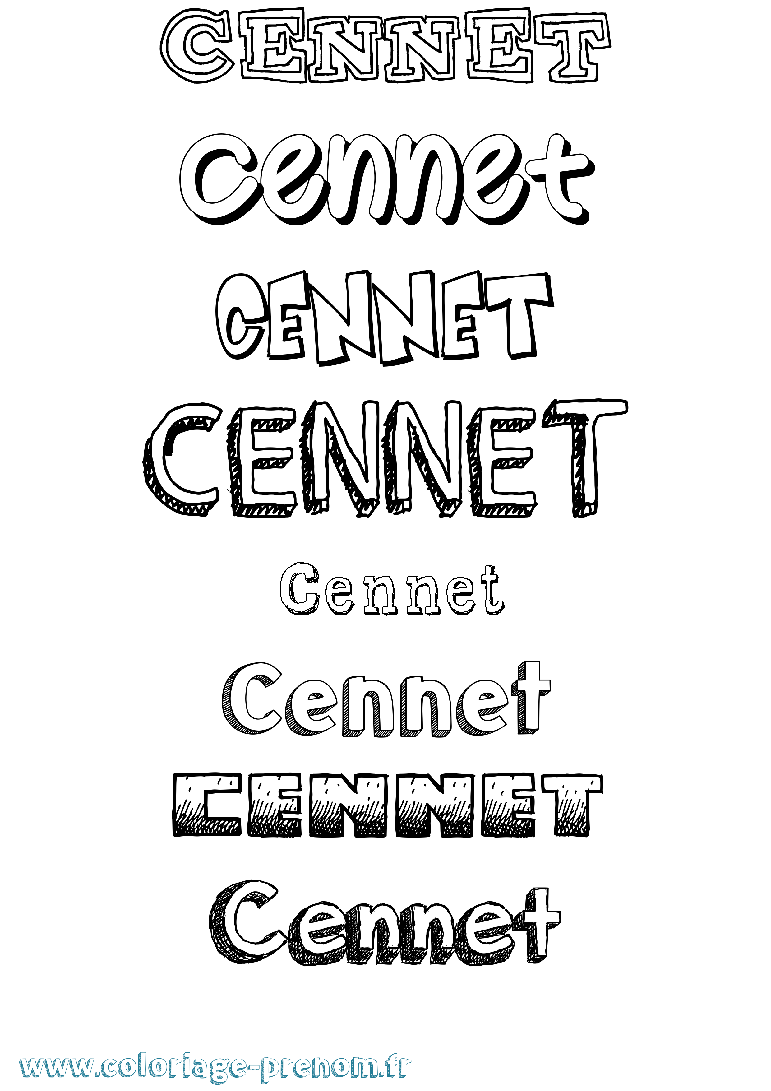 Coloriage Cennet Dessiné Coloriage prénom Cennet Dessiné