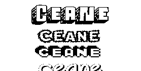 Coloriage Ceane