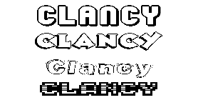 Coloriage Clancy