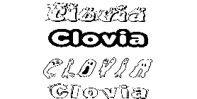 Coloriage Clovia