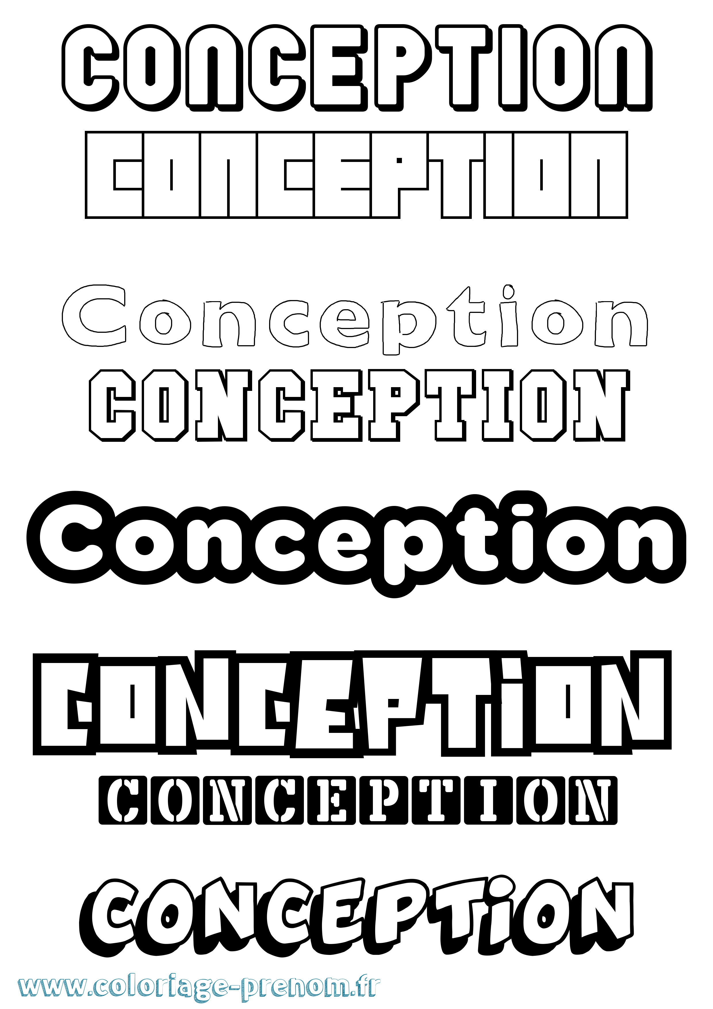 Coloriage Conception Simple Coloriage prénom Conception Simple
