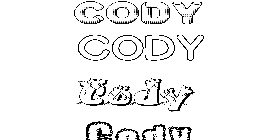 Coloriage Cody