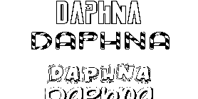 Coloriage Daphna
