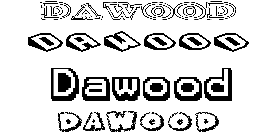 Coloriage Dawood