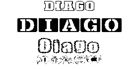 Coloriage Diago