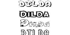 Coloriage Dilda