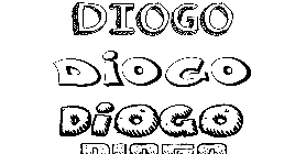 Coloriage Diogo