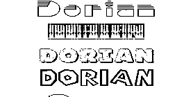 Coloriage Dorian