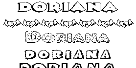 Coloriage Doriana