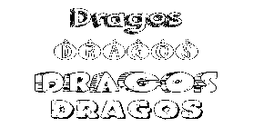 Coloriage Dragos