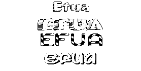 Coloriage Efua