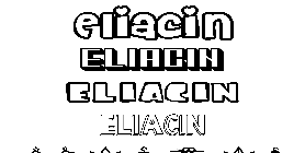 Coloriage Eliacin