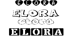 Coloriage Elora