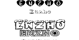 Coloriage Enzho