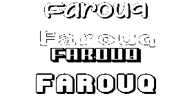 Coloriage Farouq