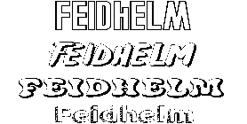 Coloriage Feidhelm