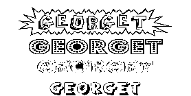 Coloriage Georget