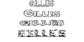 Coloriage Gilles