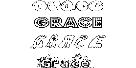 Coloriage Grace