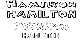 Coloriage Hamilton