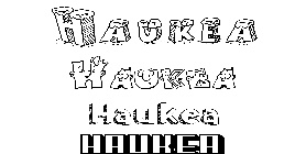 Coloriage Haukea