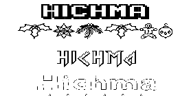 Coloriage Hichma