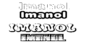 Coloriage Imanol