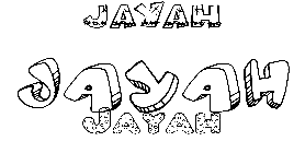 Coloriage Jayah